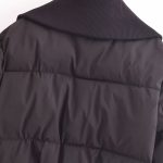 Street-style Ribbed Cotton-padded Jacket - Image 6